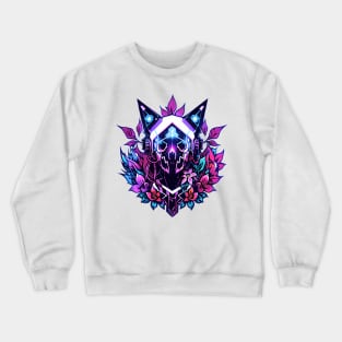 Cyberpunk Flowers Crewneck Sweatshirt